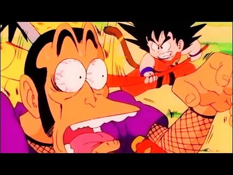 ドラゴンボール【DB 1986】► 悟空は忍者の動きを一つずつ破り、彼を倒します。► Dragon Ball Full HD