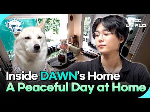 [K-POP] DAWN's Peaceful Solo Life: Breakfast, Workout & Dog Walk!🏠#Dawn #DailyLife