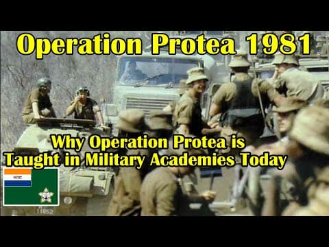 Operation Protea Unleashed: South African Blitzkrieg That Shook Angola
