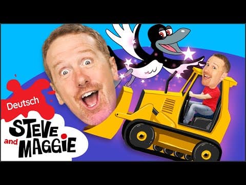 Stopp Los Spiel | Gehen, Springen, Rennen | Geschichte für Kids + MEHR von Steve and Maggie Deutsch