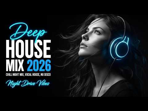 Deep House Mix 2026 🌃 Midnight Drive Vibes | Deep Vocal House & Smooth Grooves