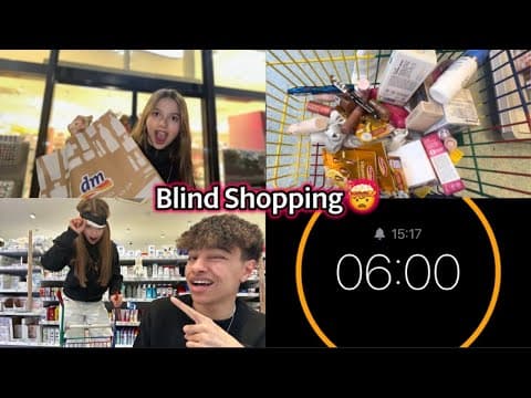 Blind Shopping im dm 🧑🏽‍🦱👧🏼