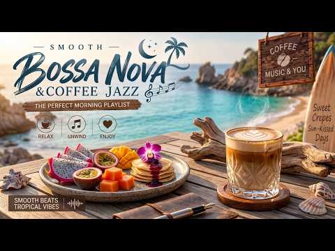 Soft Bossa Nova Jazz   Peaceful Coffee Shop Music for Work, Study & a Calm Morning