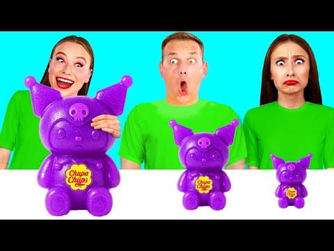 Big, Medium and Small Plate Challenge | Funny Situations