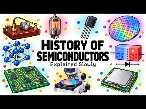 The Entire History Of Semiconductors Explained Slowly (For Sleep)