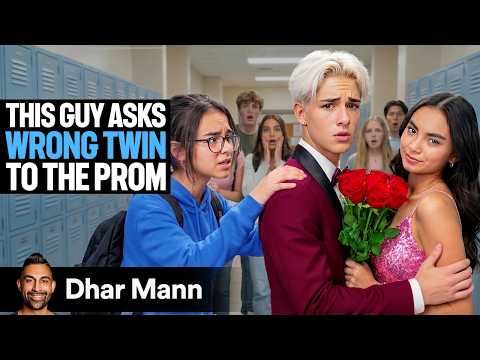 Guy Asks The WRONG TWIN To PROM Ft. Brooks Harvey | Dhar Mann Studios