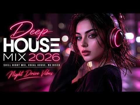 Deep House Mix 2026 ⚡ Trending Vocal House, Nu Disco &amp; Deep Night Drive Mix Playlist Vol.10