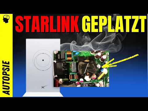 Der letzte Widerstand: StarLink Router Gen 2 abgeraucht