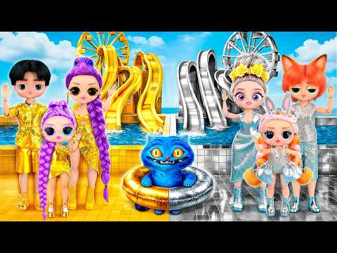Zootopia 2 Family Golden & Silver Vacation with Huntrix! DIYs for Dolls