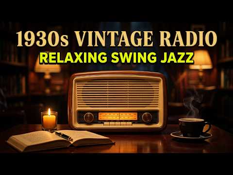 Vintage Jazz Radio – 1930s 1940s Classic Jazz Melodies for Focus & Relaxation