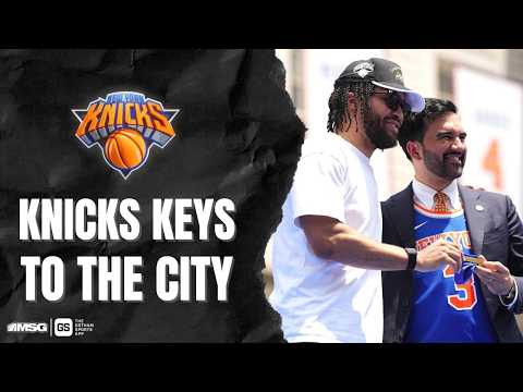 Full Ceremony: Knicks Receive Keys To The City | New York Knicks