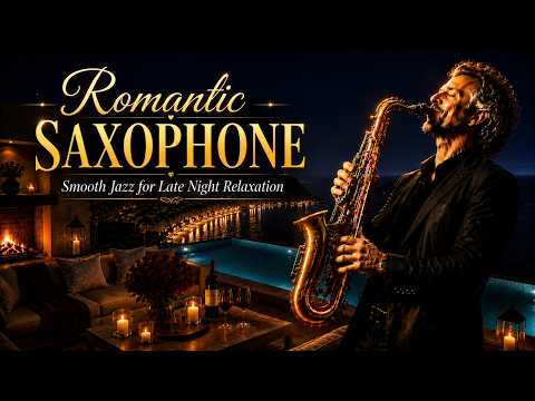 Rainy Night Saxophone 🌧️ Saved for the One I Love | Smooth Jazz for Late Night Relaxation