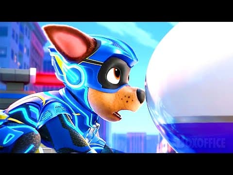 The Mighty Patrol use their Superpowers to save Adventure City | Paw Patrol 2 Best Scenes 🌀 4K