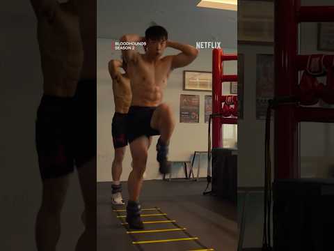 Not your ordinary shirtless training montage #Bloodhounds2 #Netflix