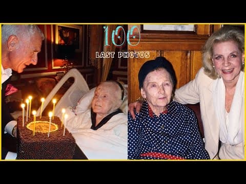 100 Last Photos of Celebrities Taken Before They Death