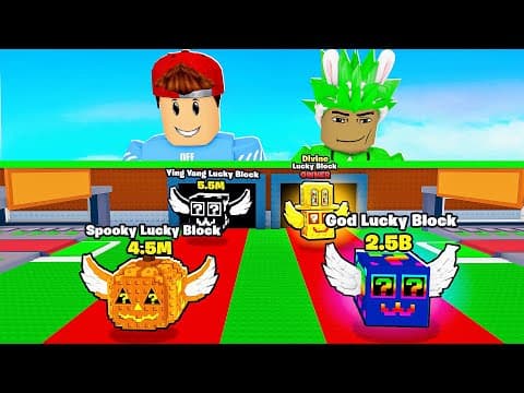 jede MINUTE wird der LUCKY BLOCK besser in STEAL a Brainrot!