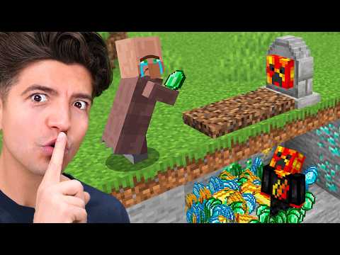 12 WAYS to STEAL OP ORES from VILLAGERS!