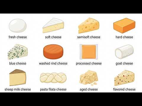 All types of Cheese explained.