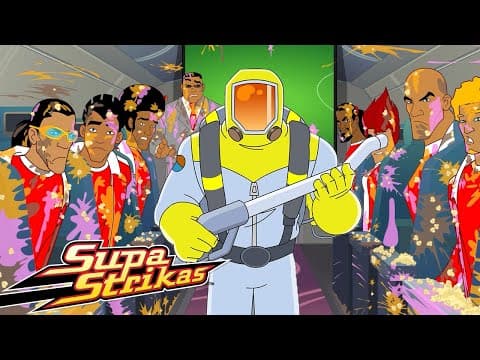 Shakes y el deporte secreto del aeropuerto | Super Strikas | Súper Fútbol Dibujos Animados