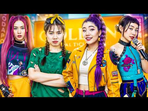 First Day Of Baby Doll In Kpop Demon Hunters School!
