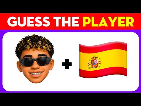 Guess the Player by the emojis ⚽⁉️ | Ronaldo, Messi, Yamal, Mbappe | FIFA World Cup 2026