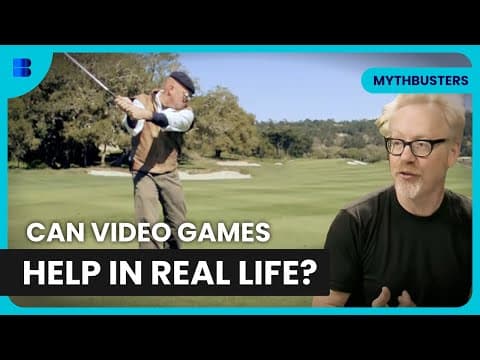 Level Up Your Skills with Video Games! - Mythbusters - S09 EP10 - Science Documentary