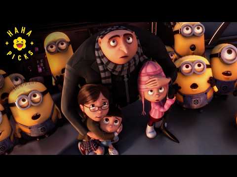 Gru's EPIC Moon Rescue Saves the Girls from Vector | Despicable Me