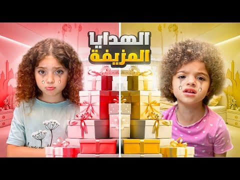 مقلب الهدايا المزيفة !! ما توقعت يبكوا 😰