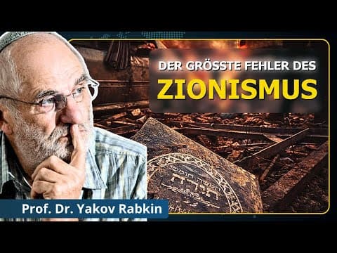 Israel – Eine tödliche Gefahr für die Juden | Prof. Yakov Rabkin