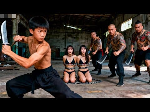 Bully Harassed Two Beauties On Street—Kung Fu Guy Punched & Beat All Foes At Once!