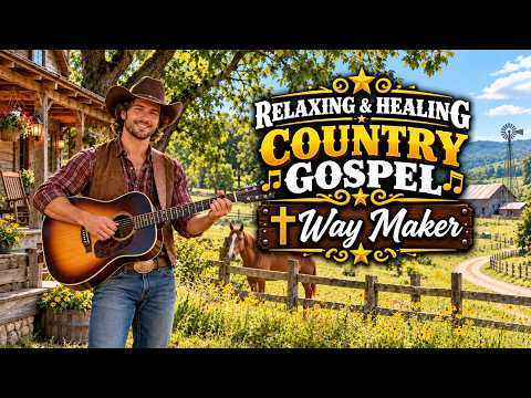 Way Maker | Peaceful Christian Country Gospel for Hope &amp; Relaxation