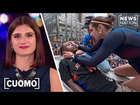 EMT recounts saving man's life at New York Knicks parade: 'This is NYC at its finest' | CUOMO