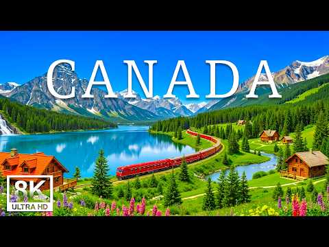 Canada 8K | Majestic Peaks, Crystal Lakes & Endless Wilderness – Nature’s Paradise