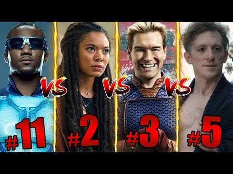 Who's Really the Most Powerful Supe in The Boys Universe? | Ranking The Boys & Gen V Supes