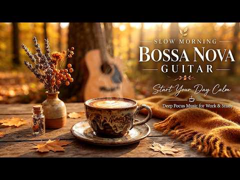 Slow Morning Bossa Nova Guitar | Start Your Day Calm - Deep Focus Music for Work & Study