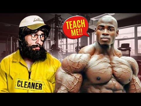 Cleaner Destroys BODYBUILDER in Front of His Friends 😅 | Anatoly GYM PRANK