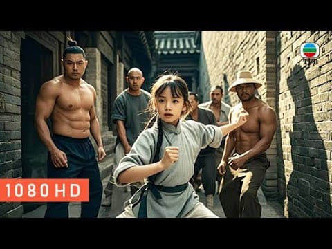 The bullies looked down on the girl, but the girl beat all the bullies