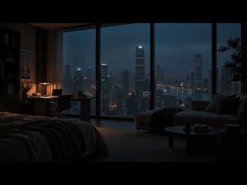 Focus Music | Zero Distraction Night Jazz for Concentration | Study, Work & Productivity