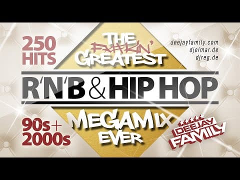The Greatest RnB & Hip Hop Megamix Ever ★ 90s & 2000s ★ 250 Hits ★ Best Of ★ Old School
