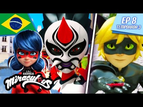 🇧🇷 MIRACULOUS | 🐞 ONI-CHAN 🐾 | Episódio completo ▶️ Temporada 3 Ep 8 | Português BRASIL 🇧🇷