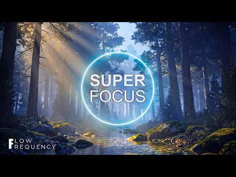 [ 40Hz ] Ambient Study Music for Deep Focus - 5 Hours of Music for Studying, Concentration, Memory