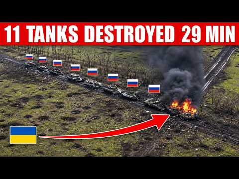 Russia Tried Tank Taxis at Petropavlivka — 11 Destroyed in 29 Minutes