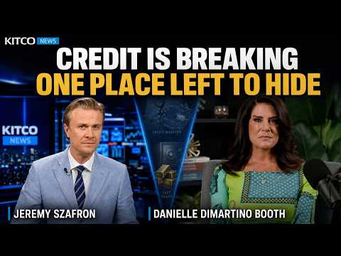 Credit Stress Is Here And The Only Place Left To Hide Is Precious Metals | Danielle DiMartino Booth