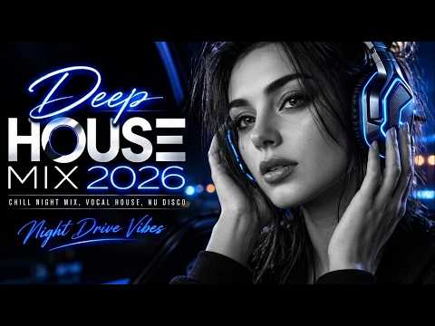 Deep House Music 2026 LIVE | Vocal House, Nu Disco & Midnight Vibes