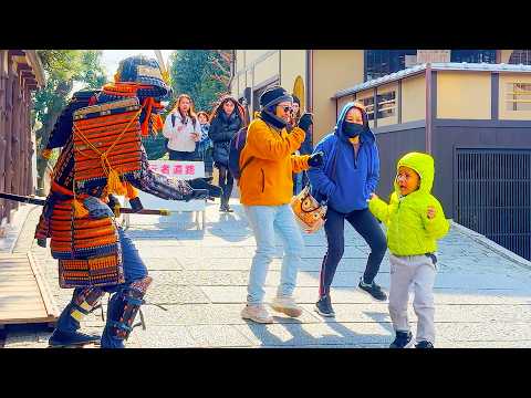 A Child Panics 😱 When the Samurai Moves | Kyoto Prank🇯🇵 #142