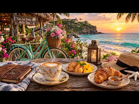Positive Enenrgy Vibes ☀️ | Smooth Bossa Nova Jazz & Coffee For Start Your Day