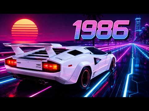 Back to 1986 | A Journey Through Synthwave Heaven (1 Hour Synthwave Mix)