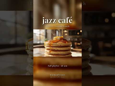 단풍 거리 창가에서 브런치 🍁🥞 jazz café #shorts
