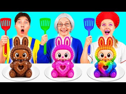 Me vs Grandma Cooking Challenge | Funny Food Recipes