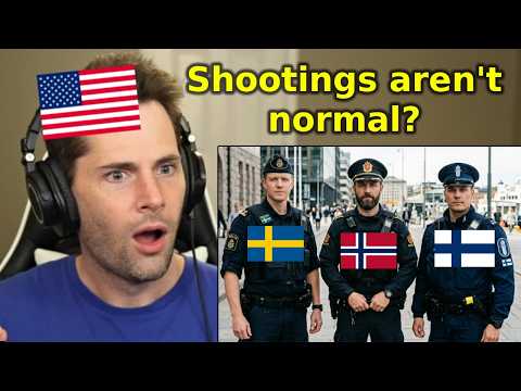 American Reacts to Police in Nordic Countries
